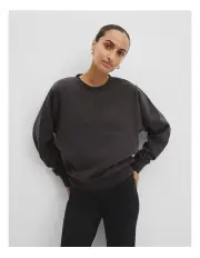 [Country Road] Heritage Sweat Jumper in Carbon