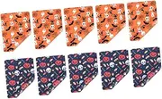 HOODANCOS 10pcs Halloween Decorative Paper Present Wrapping Sheets Chocolate Transfer Sheets for Party Supplies