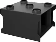 Frediuo Barbell Bar Holder Barbell Storage Rack Home Gym Insert Base Weight Bar Stand for Workout Weightlifting Gym Accessories