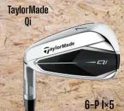 Lefty TaylorMade Qi Irons 6 P Set of 5 N.S.PRO 910GH
