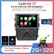 9'' Car Head Unit Stereo Radio GPS 2GB+32GB Android 12 For Ford Fusion 2013-2020 (for: Ford)