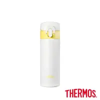 在飛比找Yahoo奇摩購物中心優惠-THERMOS膳魔師 彈蓋保溫瓶0.3L-陽光黃(JNI-3