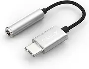 Cubilux USB C Headphone Adapter for iPhone 16/15 Pro, USB C to 3.5 Audio Stereo DAC Chip Adapter Compatible with Pixel 9/8/7/6 Pro 8a/7a, Galaxy S25/S24/S23/S22