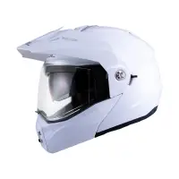 在飛比找蝦皮商城優惠-SOL SM-6P 安全帽 SM6P 素色 白色 內藏墨鏡 