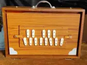 Indian Musical Instrument Shruti Box, 13 Notes Big Size Sur Peti Surpeti 1
