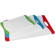 Pyrolux 3 Piece Set Board Red/Blue/Green Kitchen Cutting Board/Anti Microbial