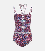 [Isabel Marant] Isabel Marant Stiza floral swimsuit AU 14 multicoloured