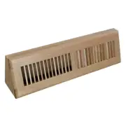 18 In. Wood Oak Baseboard Light Finished Diffuser