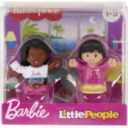 Barbie Sleepover Figures Little People Set 2 Pack By Fisher Price