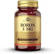 Solgar Multi-Chelated Boron Vegetable Capsules, 100 Count