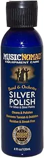 [MusicNomad] Silver Polish for Silver & Silver-Plated Instruments, 4 oz (MN701)