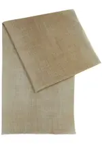Ama Pure Double-faced Wool Scarf - Beige ONE SIZE