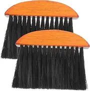 Essential Fireplace Maintenance Tool 2 Pack Hand Brush Ash Cleaning Broom for Stove Fire Pit