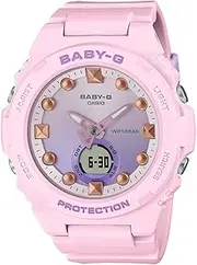 [Casio] Baby G BGA320-4A Analog Digital Pink Strap Women's Watch, Pink Dial, 46.1 × 42.4 × 12.4 mm