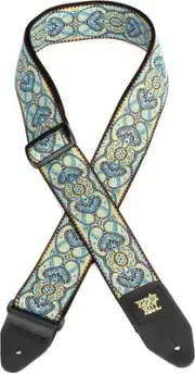 Ernie Ball 2-inch Polypro Strap - Imperial Paisley (3-pack) Bundle