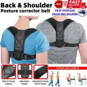 Adjustable Comfortable Straps - Posture Corrector for Women Men Upper Back Brace