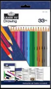 Learn to Drawing Art Set (33pc)