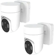 Connect SmartHome 2K Outdoor Pan & Tilt Camera 2 Pack