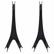 2 Tablet Hand Strap - Triangular Straps Design Hand Strap Holder | 9-10 Inch Tablets Compatible Security Finger Grip, Tablet Grip Hand Strap, Adjustable Jaws Tablet Hand Band Holder 7.09x4.33inch