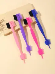 1pc of anti-static hair care comb double-sided edge control brush suitable for h