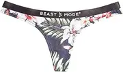 [PSD] Women's Floral Beast Mode Thong Underwear