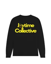MARSHMELLO JOYTIME COLLECTIVE STACKED LOGO SHIRT HOODIE CREWNECK SWEATSHIRT
