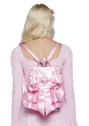 [Sugar Thrillz] Preppy Plot Mini Backpack - Pink