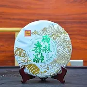 Pu-erh tea,Rainforest Ancient Tree Tea,2022,雨林春融Rainforest Chunrong,357g,Raw