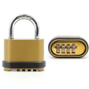 Heavy Duty Combination Padlock Outdoor Padlock For Home Garage School