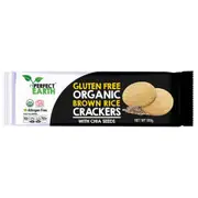 Organic Perfect Earth Organic Brown Rice Crackers with Chia Seeds – Fresh, healthy organic delivery | Doorstep Organics