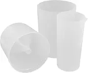 Kisangel 1 Set Rain Gauge Tube Plastic Outdoor Rain Measuring Tool for Accurate Lawn Precipitation Measurement for Home Garden and Educational Use