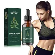 Mullein Leaf Drops Lung Purification Healthy Breathing For Respiratory 2025