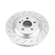 Disc Brake Rotor-Rear Genuine Geomet Coated Rotor Power Stop EBR1651EVC
