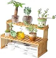 BESPORTBLE Shelf Plant Stand Indoor Rack Plant Rack Indoor Garden Plant Stand Indoor Plant Shelf Planter Holder Pot Stand Plant Shelf Plant Stand Bamboo