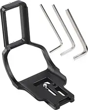 D850 L Bracket, L Quick Release Plate D850 Quick Installation Plate D850-G L Shape Quick Release Plate Bracket Horizontal Vertical Shooting for Nikon D850 SLR Camera Battery Grip