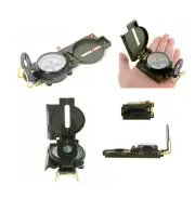 1 PC Lensatic Compass Military Camping Hiking Army Style Widely Use Portable