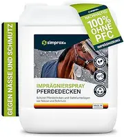 Pferdedecken Spray-On Imprgnierung - 5,0 litre Canister - atmungsaktiv und nachhaltig - fr alle Arten von Tier- und Pferdedecken