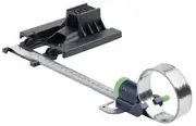 Festool KS-PS400SET - Circle Cutter Attachment With Adapter Base Plate for CARVEX