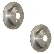 SET-CE12134113-2 Centric 2-Wheel Set Brake Discs Rear FWD for Mini Cooper 09-16 (for: Mini)