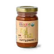 Mike`s Organic Curry Love Curry Paste Red Thai Mild Spicy Glass Jar 4.23 oz