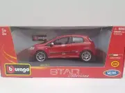 Bburago Star Fiat Punto Evo Red 1/24 Diecast cars 21053