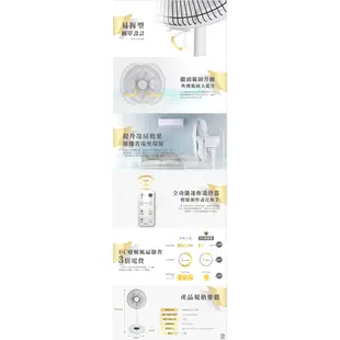 HERAN 禾聯 HDF-14A3 14吋 電風扇 智能 省電 變頻 DC 風扇 有附遙控器 9段以上7葉片