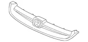Genuine Honda Grille 71121-S5P-A01ZB (for: Honda)