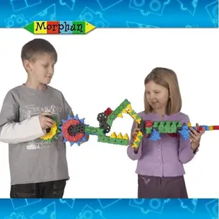 Morphun魔法創意積木-鱷魚和齒輪組270片