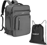 Omnpak Handgepäck Rucksack 45x36x20 Easyjet,Reiserucksack & Reisetasche für Flugzeug mit Schuhsack,Travel Backpack 30L