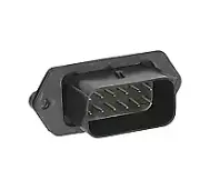 0194280031 Connector Header Panel Mount, Through Hole 12 position 0.230" (5....