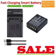 NP-W126 Battery + Led Charger For Fujifilm X-T30 II X-T100 X-T200 X100F X100V