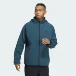 【ADIDAS 愛迪達】外套 男款 運動連帽外套 亞規 TH TOP WV JKT 藍 IP4923