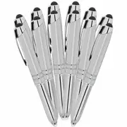 SyPen 3-1 Stylus Pens for Touch screen Devices+Flashlight+Ballpoint Pen, 12 Pack