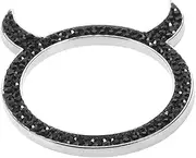 CHILDWEET Stylish Car Accessories Push Start Cover for Car Engine Start Button Rhinestones